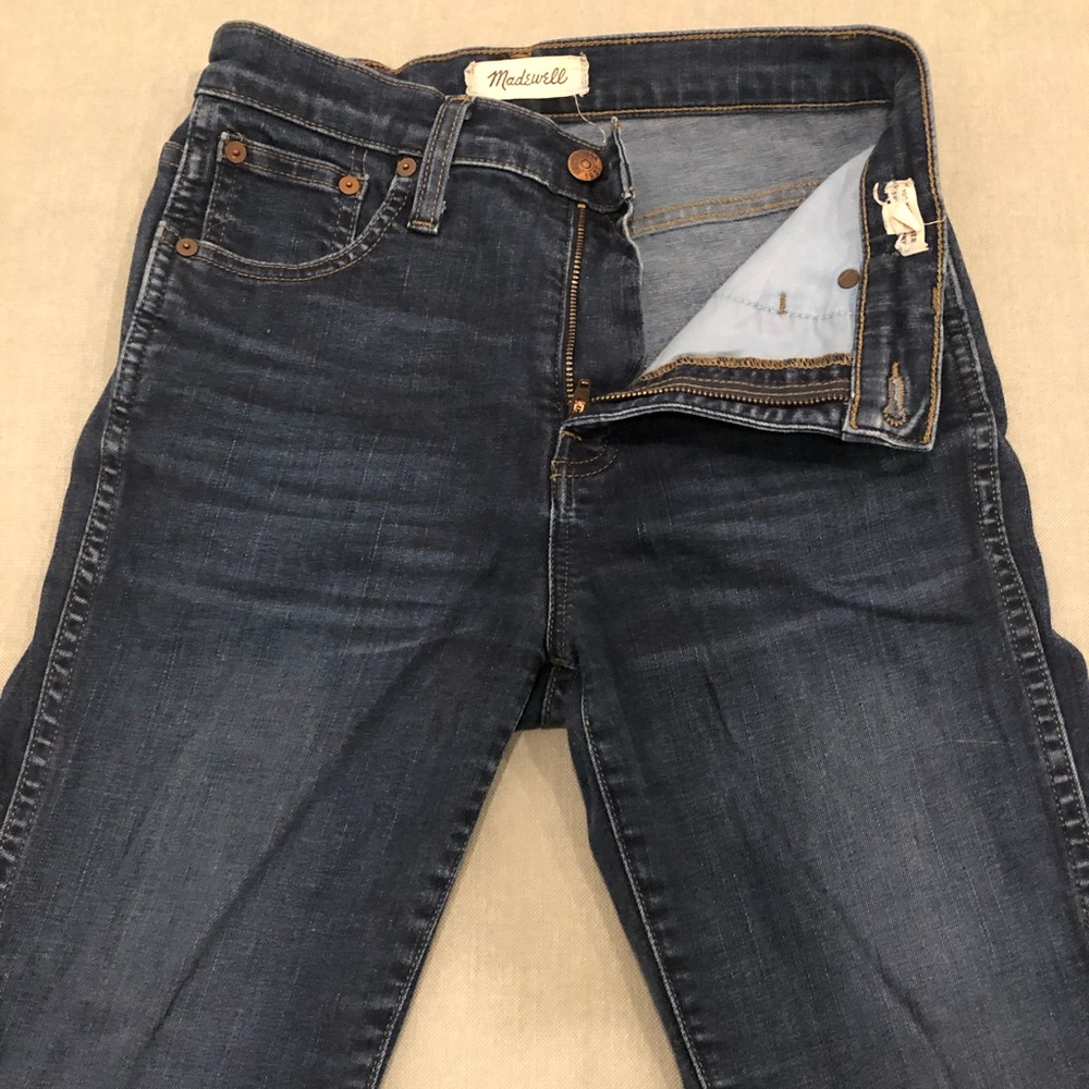 Madewell high riser skinny jeans